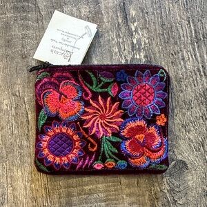 Colorful Embroidered Women's Pouch‎